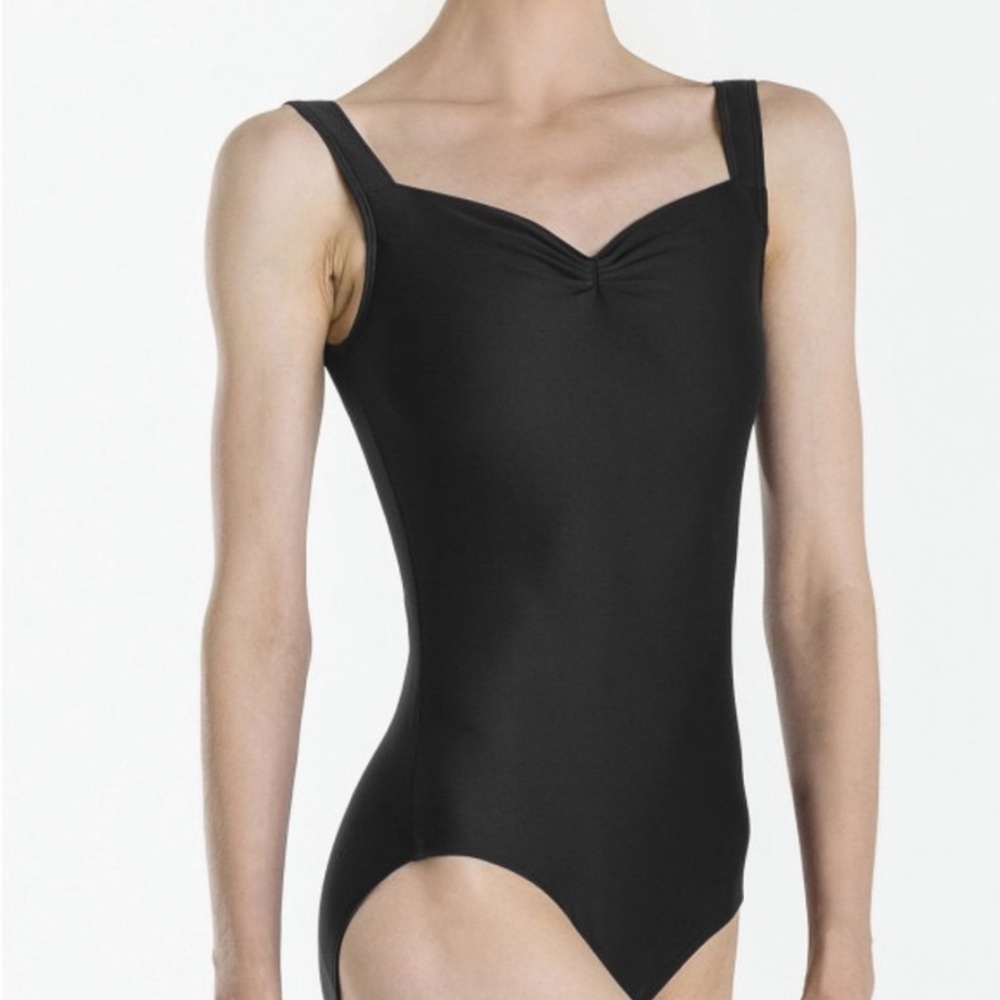 Wear Moi Faustine black leotard NWT